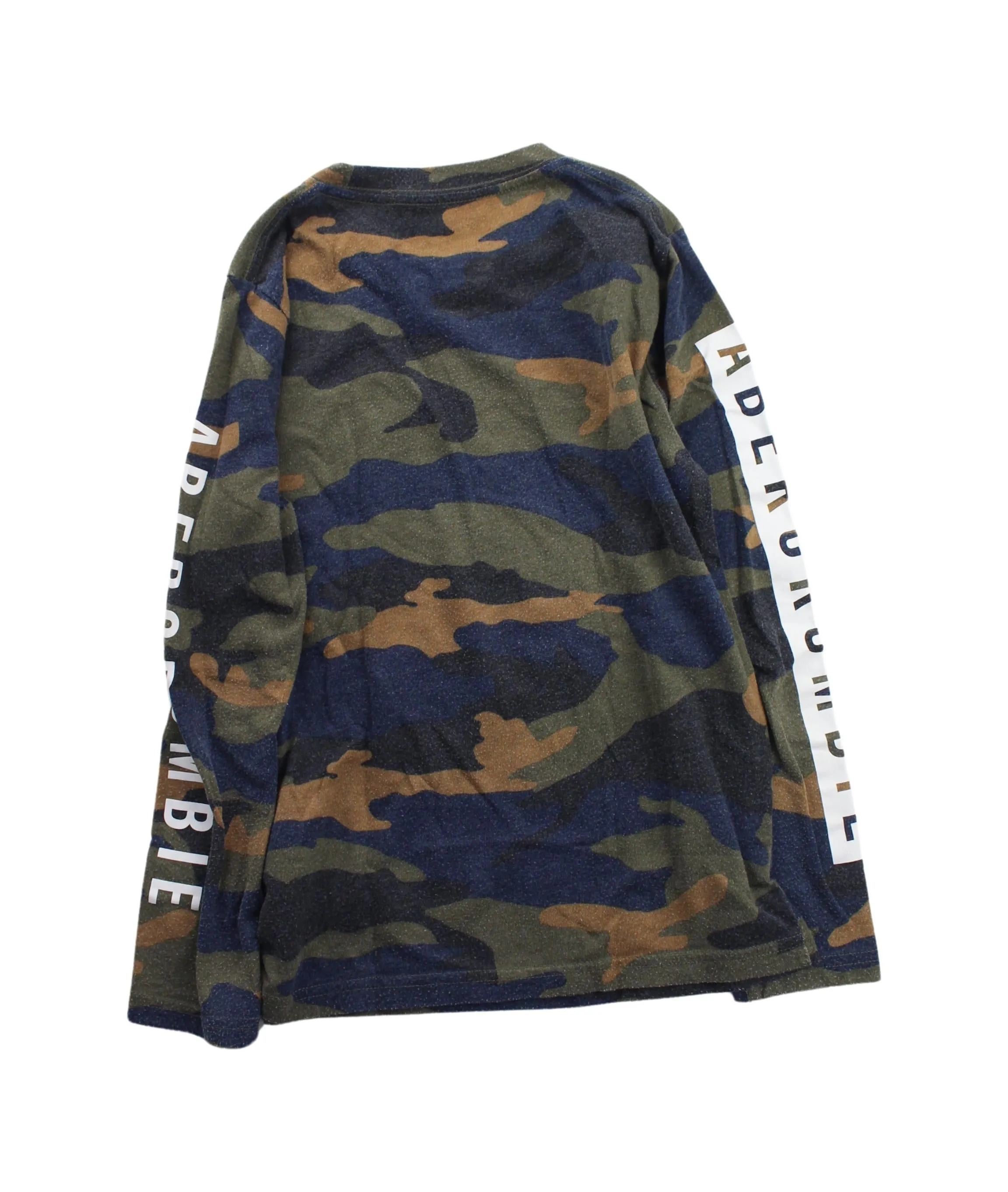 Abercrombie & Fitch Long Sleeve T-Shirt 7Y - 8Y