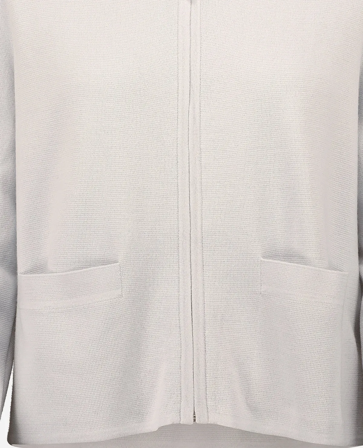 Allude Zipped Cardigan in Dark Navy