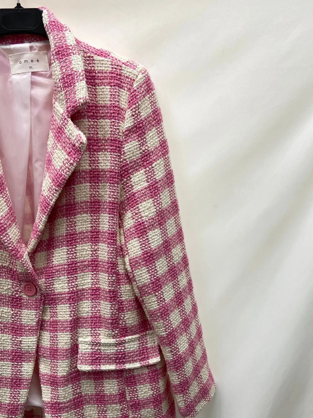 AMEÉ.Blazer cuadros T.M