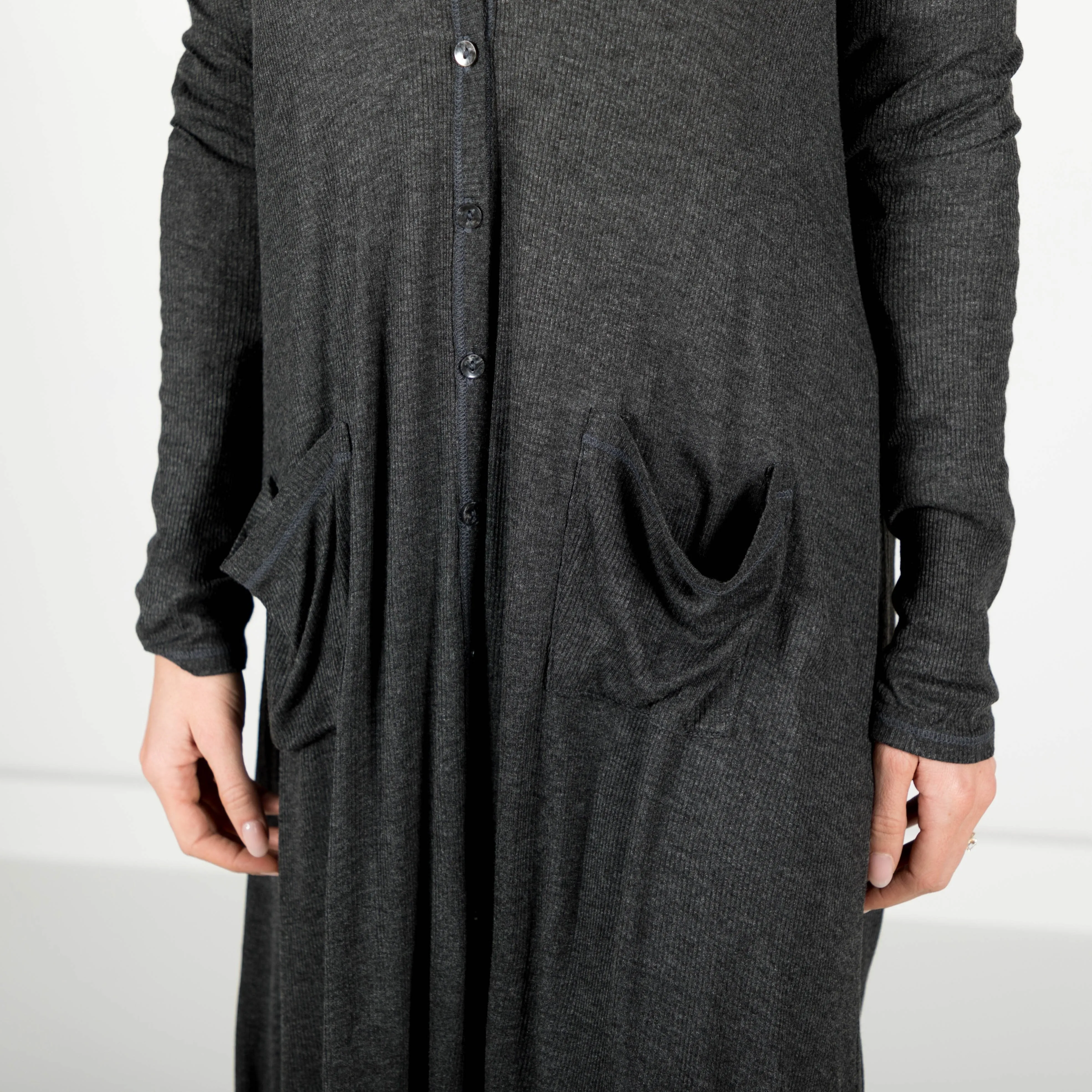 Beau Button Up Sweater Cardigan