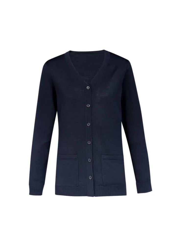 Biz Care CK045LC Womens Button Front Cardigan