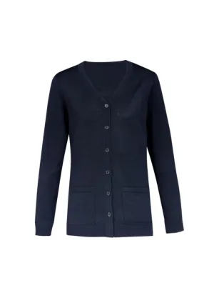 Biz Care CK045LC Womens Button Front Cardigan