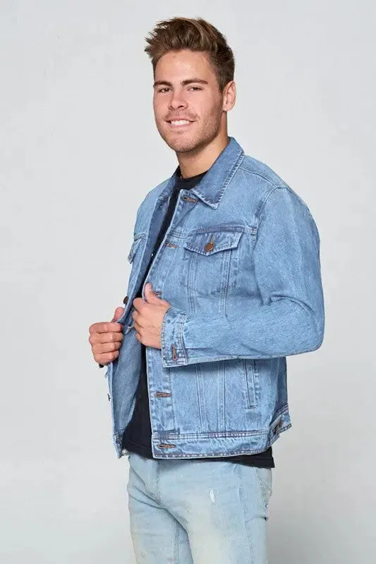 Blue Age High Quality Men's Denim Jacket