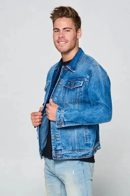 Blue Age High Quality Men's Denim Jacket
