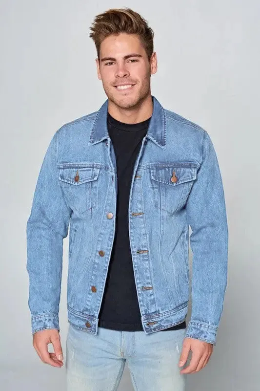 Blue Age High Quality Men's Denim Jacket