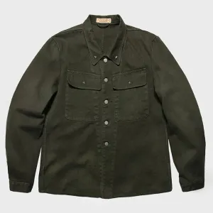 BZEN INDOCHINE - M.3227 MINH REGULAR FIT NAM INSPIRED JACKET-13.75oz-BROWN
