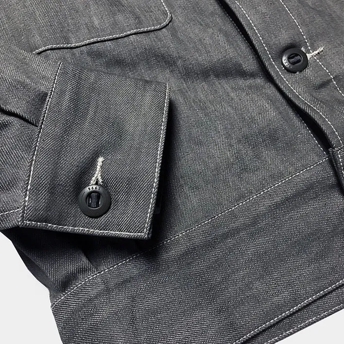 BZEN UNARMY - M.3170 IKE'S REGULAR FIT JACKET-14oz-E0 GREY
