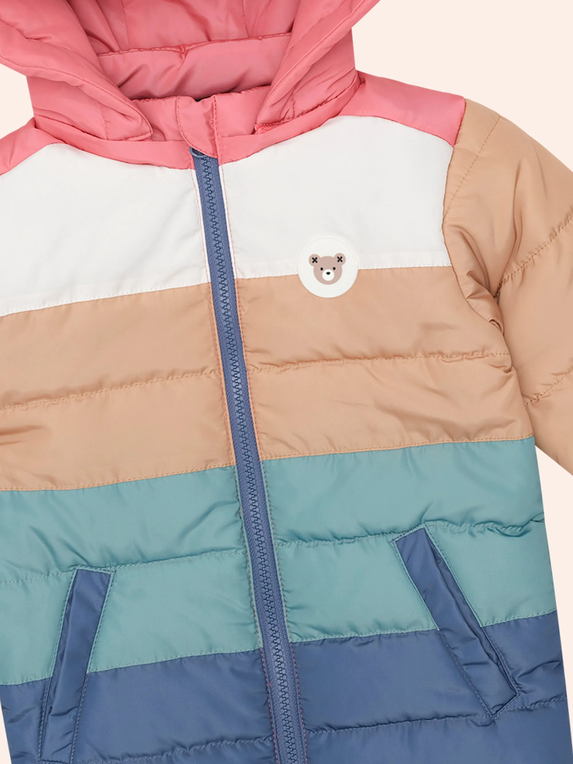 Huxbaby Colour Block Parka