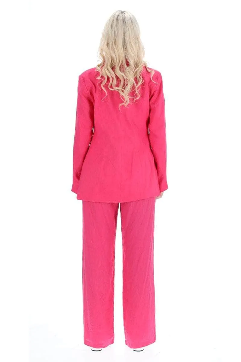 Indigo Blazer Pink