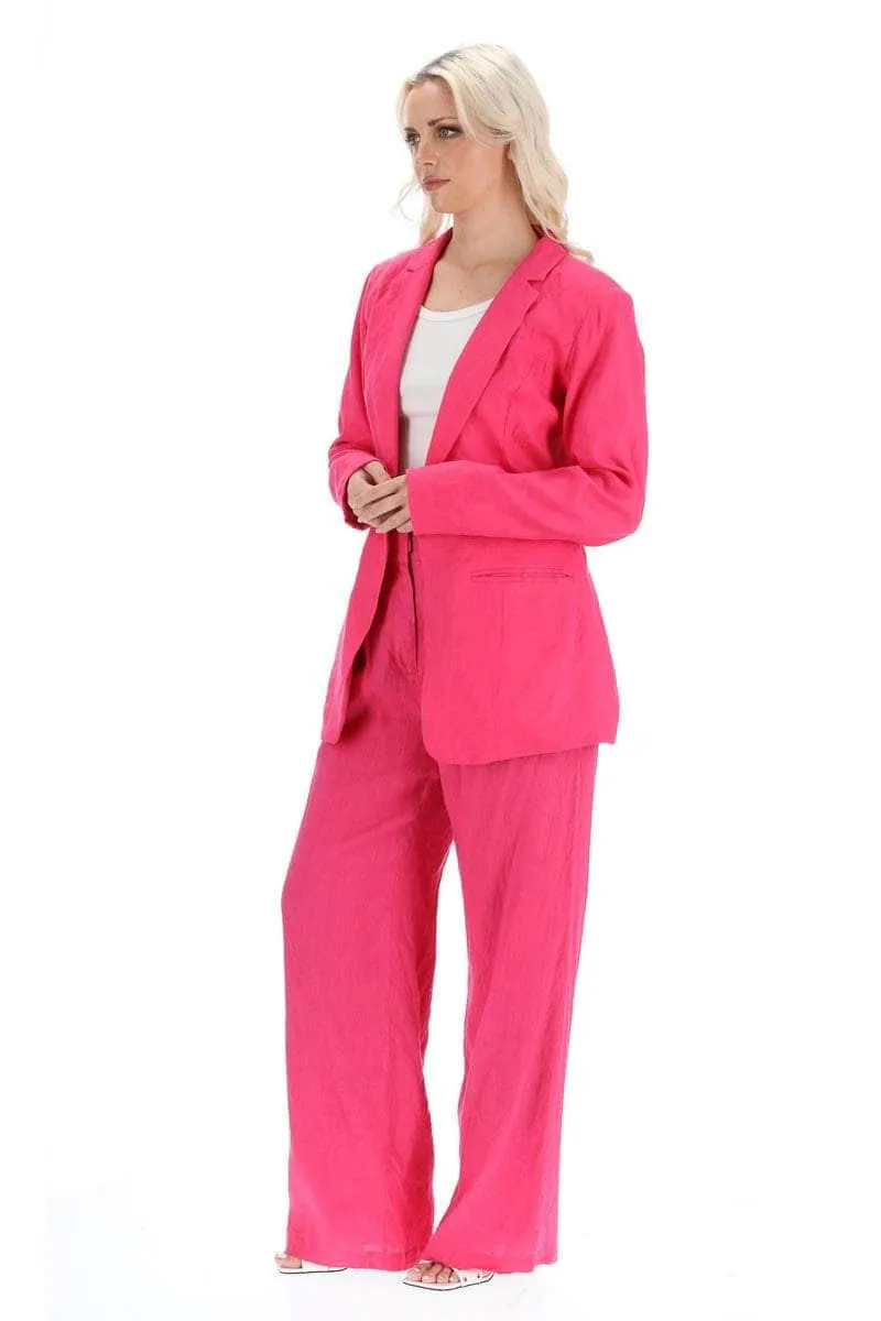 Indigo Blazer Pink