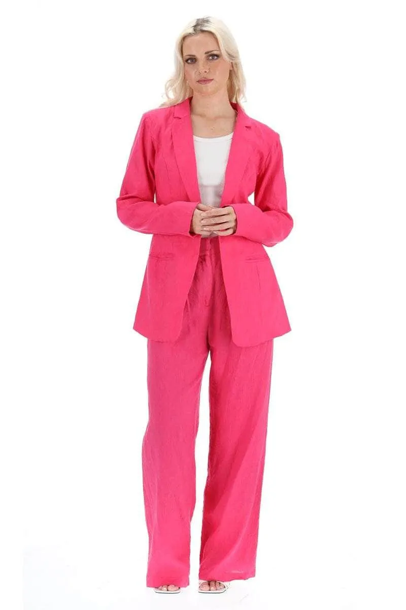 Indigo Blazer Pink