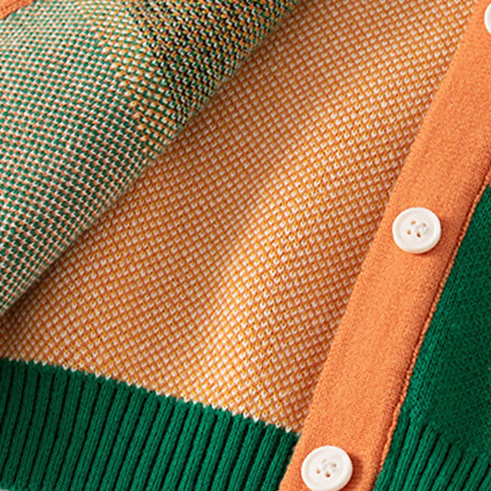 Little Surprise Box Cream & Green In the Wild Theme Cardigan/Warmer/Sweater for Toddlers & Kids