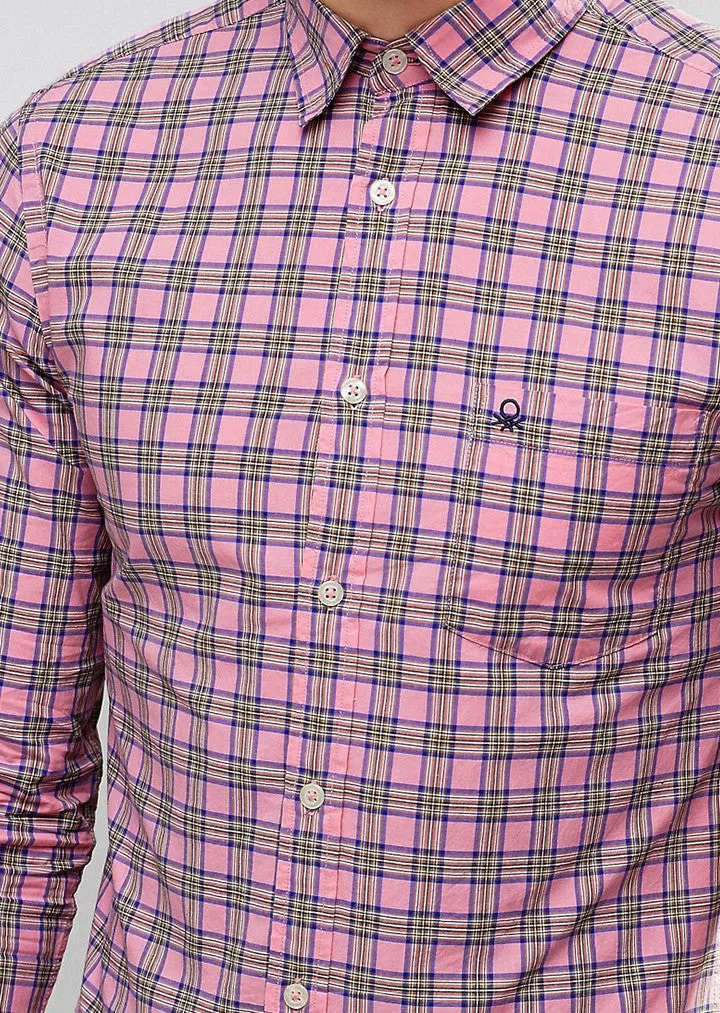 Pink Caro Shirt