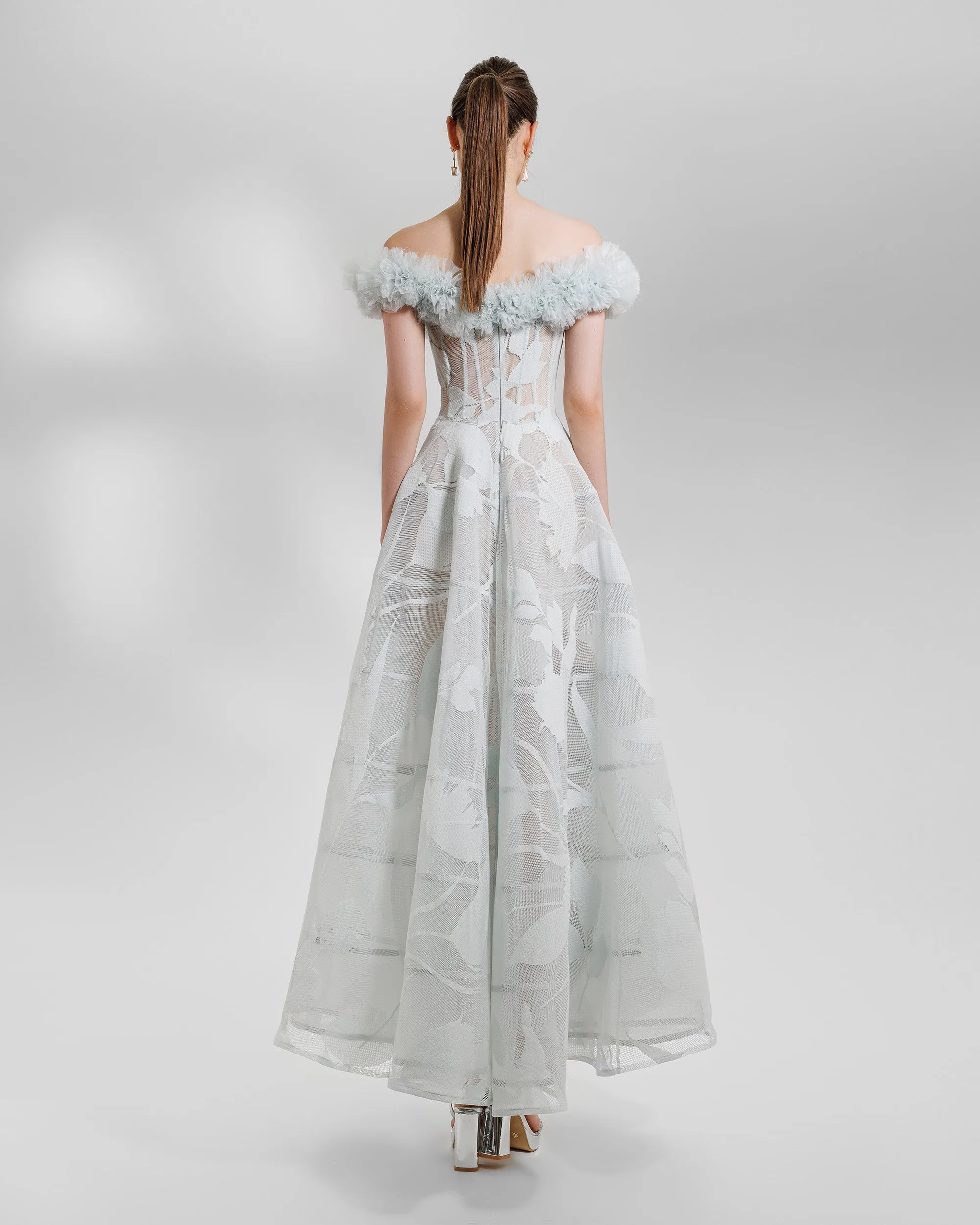 Rushed Off-The-Shoulders Dress