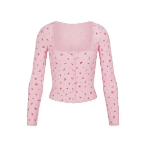 Saachi Floral Cardigan Top