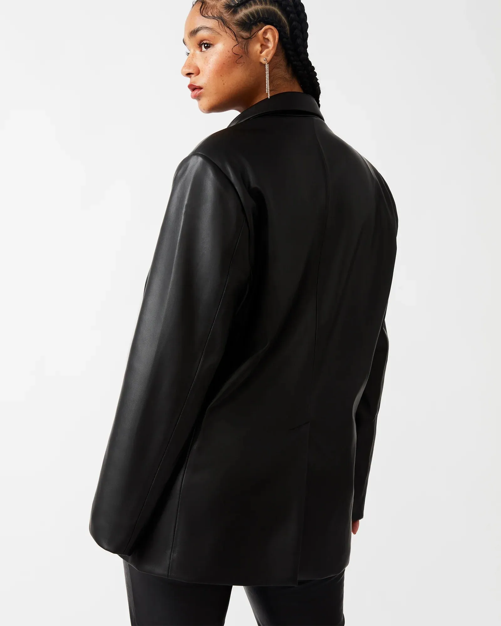 Steve Madden Black Imaana Blazer