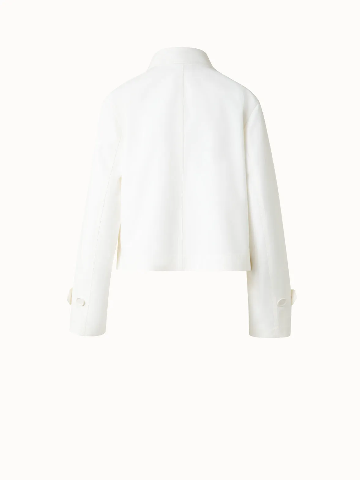 Water Repellent Bicycle Parka in Cotton Blend